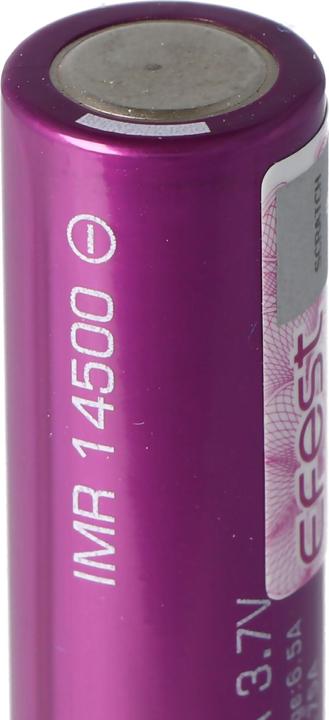 Actual product image Efest IMR 14500 (Pluspol flach) (1 pcs., 14500, 650 mAh)