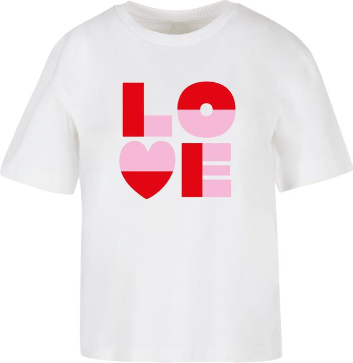 Miss Tee Love Heart Letters Tee - 195135