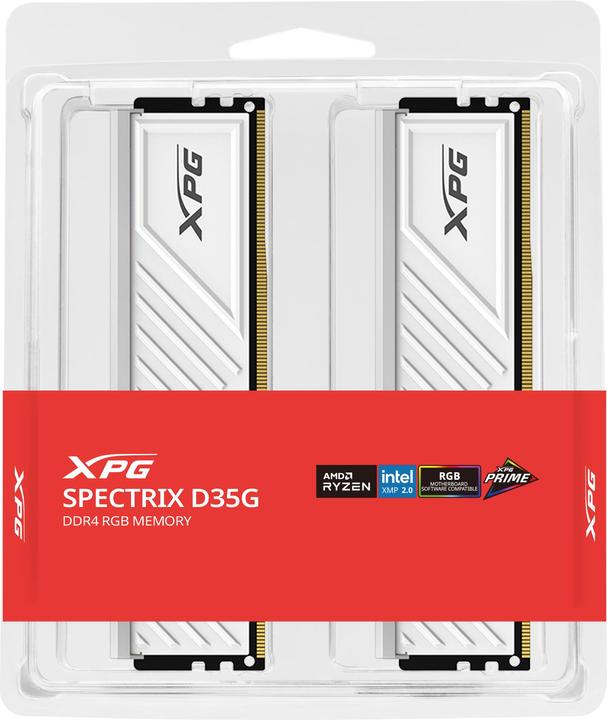 Actual product image Adata XPG Spectrix D35G (2 x 8GB, 3600 MHz, DDR4-RAM, U-DIMM)