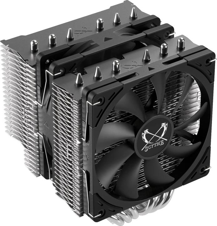 Scythe FUMA 2 Rev. B, CPU Cooler - 2x120mm (154.50 mm)