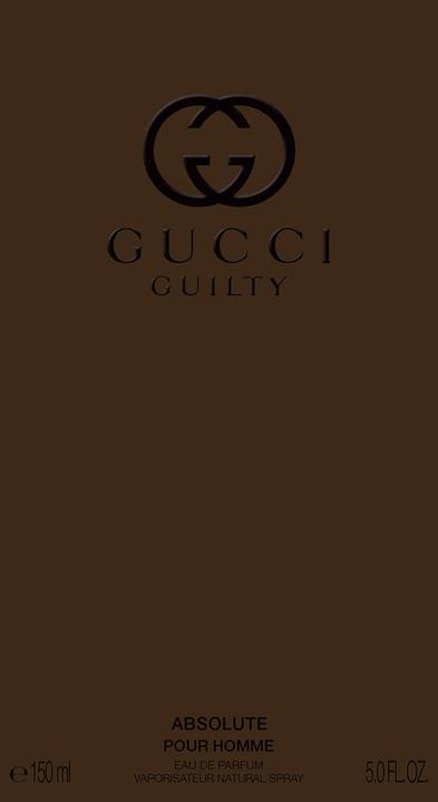 Actual product image Gucci Guilty Absolute (Eau de parfum, 150 ml)