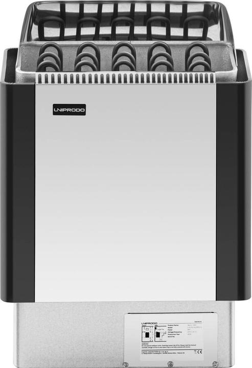 Produktbild Uniprodo Saunaofen elektrisch Saunaheizung Sauna Ofen Saunaheizgerät 8 kW 400V 3N