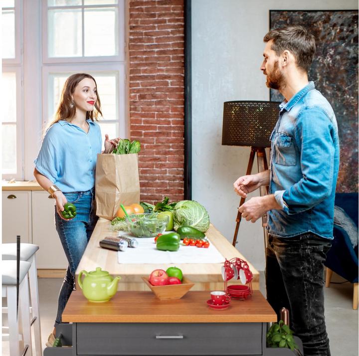 Actual product image Relaxdays Trolley