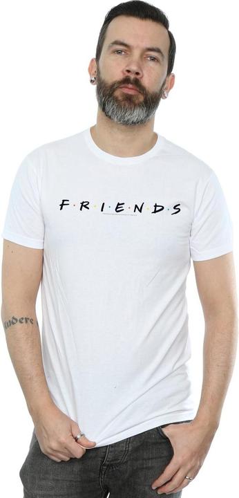 Image du produit Friends T-shirt en coton avec logo pour hommes (3XL)