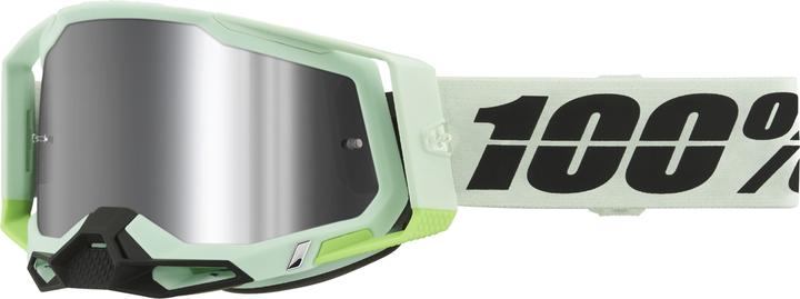 Immagine prodotto 100% Occhiali Racecraft 2 Palomar - Lenti flash argento specchiato (Palomar, Argento)
