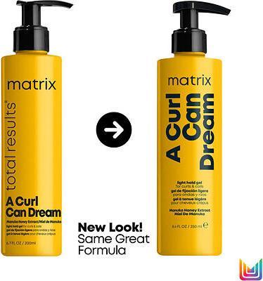 Image du produit Matrix Gel à tenue légère pour cheveux bouclés et ondulés A Curl Can Dream ( Light Hold Gel) 200 ml (Cire capillaire, 200 ml)