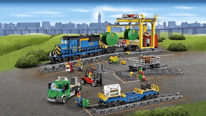Produktbild LEGO City Güterzug (60052, LEGO City, LEGO Seltene Sets)