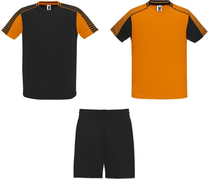 Schwarz/Orange