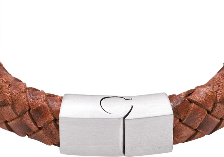 Actual product image Heideman Leather bracelet Enno (21 cm, 100% leather)