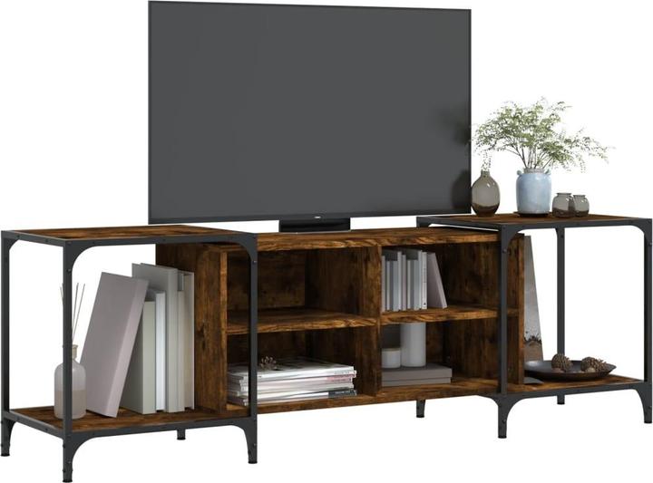 Produktbild VidaXL TV-Schrank Räuchereiche 153x37x50 cm Holzwerkstoff,Farbe