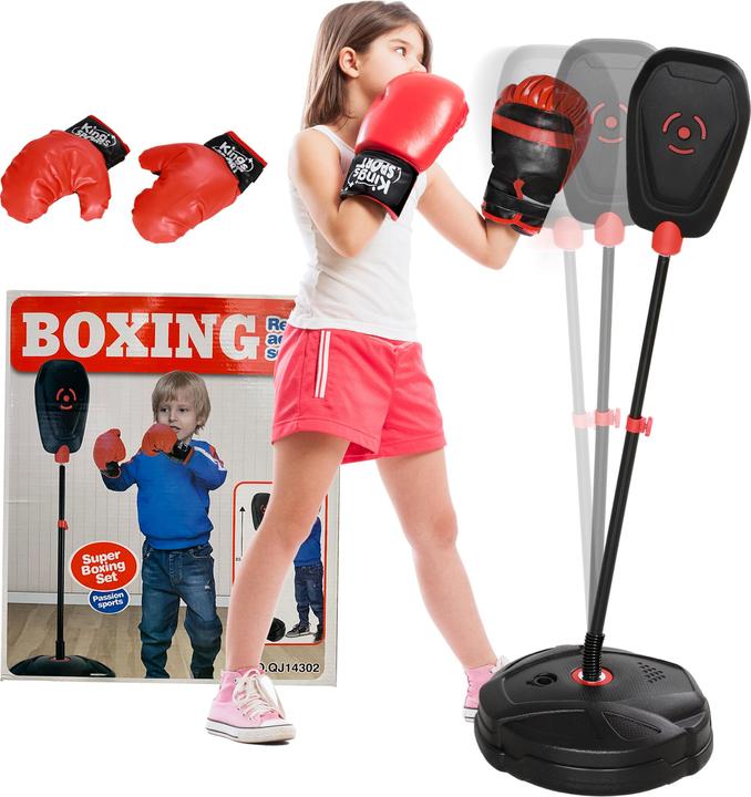 Aiyaplay Kinder Boxsack Stahl, Kunststoff Schwarz (88 cm)