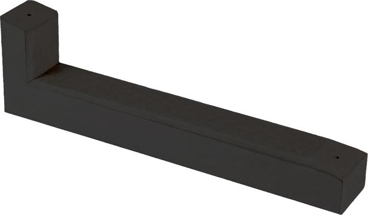 Wattstone Ost-West PV-Aufständerung Flachdach für 2 Solarmodule 10° Betonsockel alukaschierte Bautenschutzm