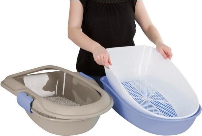 Productafbeelding Kerbl FURBA kattenbak met reinigingszeef (Kattenbak open)