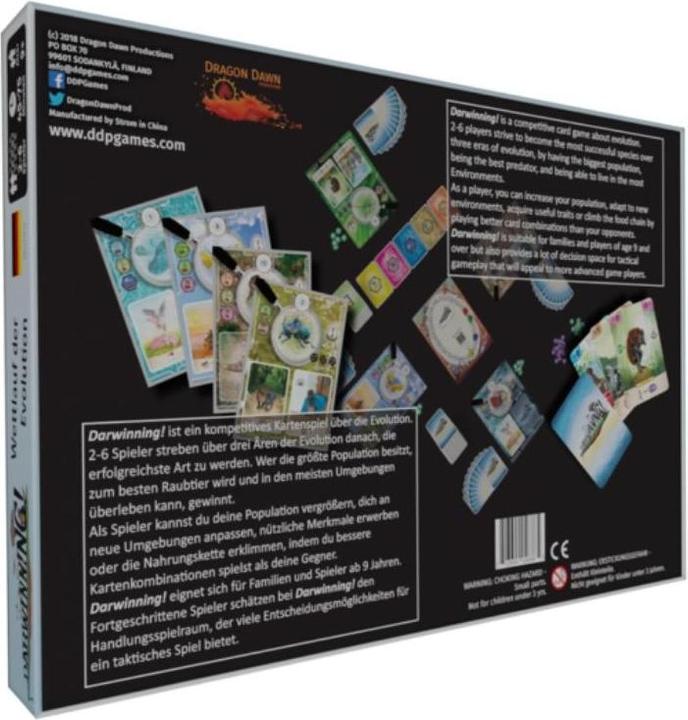Image du produit Dragon Dawn DARWINNING - Jeu de plateau, pour 2 à 6 joueurs, à partir de 9 ans (Allemand)