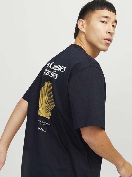Produktbild Jack & Jones Rückenprint Rundhalsausschnitt T-shirt T-shirt (M)