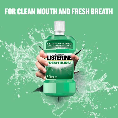 Actual product image Listerine Freshburst (500 ml, Mouthwash)