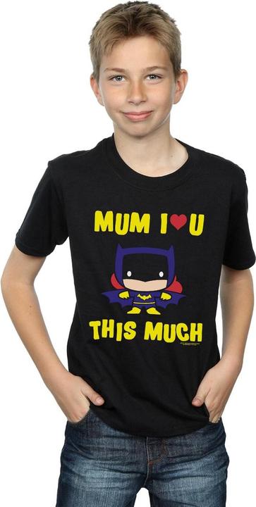 Image du produit - T-shirt BATGIRL MUM LOVE YOU THIS MUCH - Garçon (140, 146)