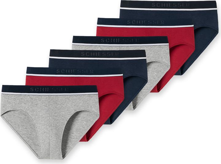 Red, Grey, Blue