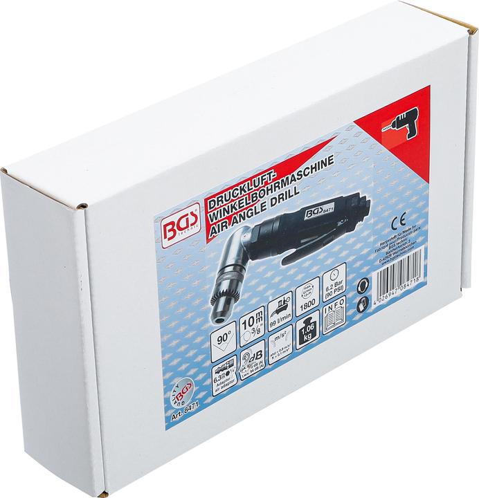 Image du produit BGS Perceuse d'angle pneumatique (Air comprimé)