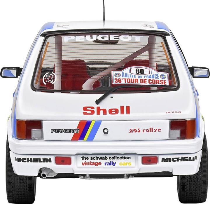 Produktbild Solido 1:18 Peugeot 205 Rallye 1.9L weiss
