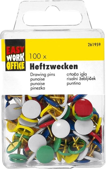 Immagine prodotto Easy Work Punti metallici colorati 100 pezzi (12 Pezzo/i, 90 mm)