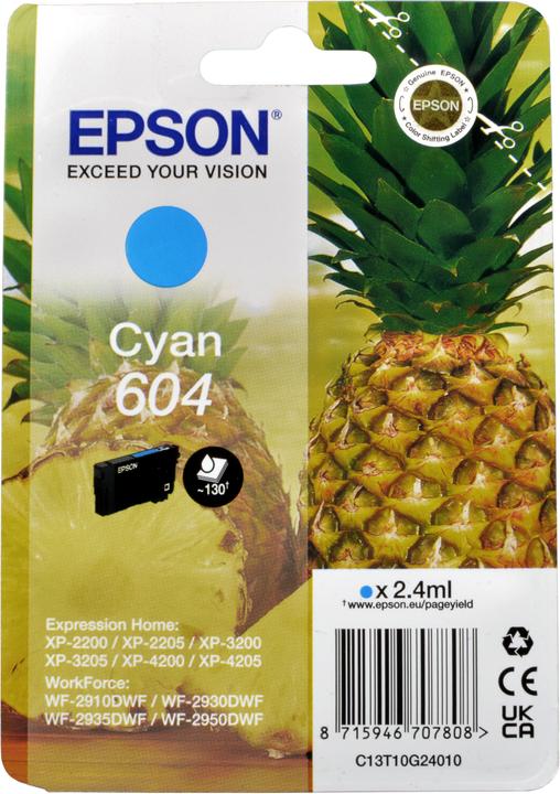 Actual product image Epson 604 (C)