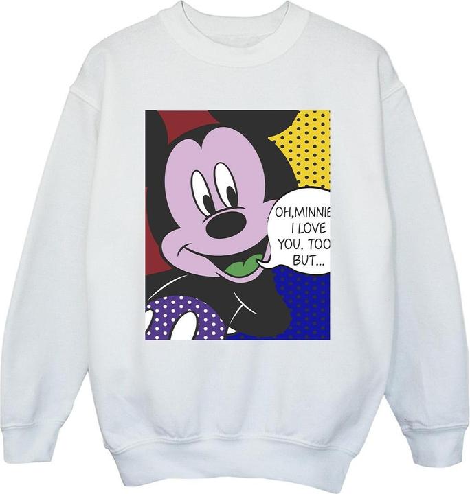 Disney Mickey Mouse Oh Minnie Pop Art Sweatshirt Mädchen