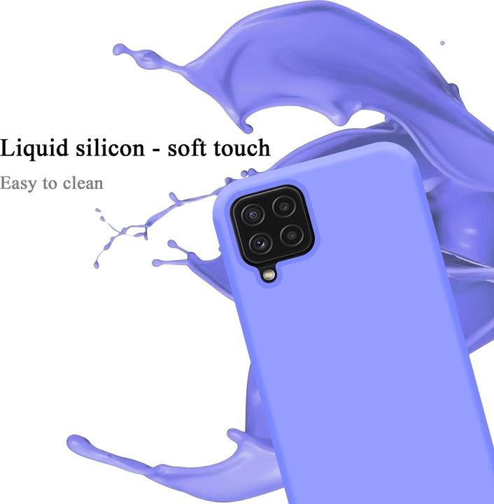 Actual product image Cadorabo TPU Liquid Silicone Case Cover (Samsung Galaxy M22, Samsung Galaxy A22, Samsung Galaxy A32)