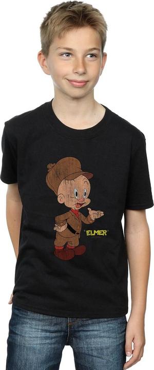 Actual product image Looney Tunes Boys Elmer Fudd Distressed T-Shirt (152, 158)
