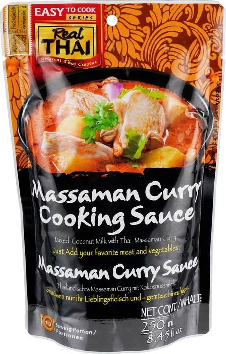 Immagine prodotto Real Thai Salsa al curry Massaman (290 g)