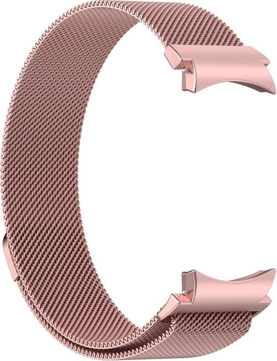 Actual product image EKO Watch strap Milanese type pink (Stainless steel)