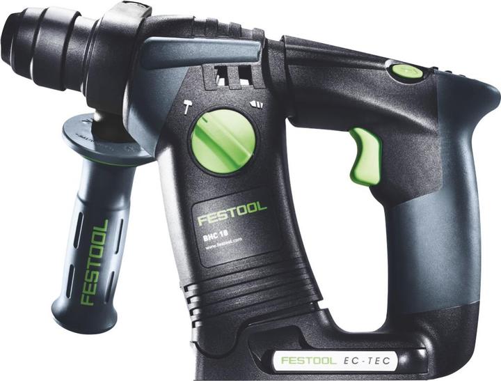 Image du produit Festool BHC 18-Basic Marteau perforateur sans fil 18 V 1,8 J SDS Plus Brushless + 1x batterie 5,0 (Fonctionnement sur batterie)