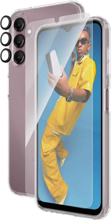 Produktbild PanzerGlass Bundle Ultra Wide FIt Glass + Case + Lens (1 Stück, Samsung Galaxy A14, Samsung Galaxy A14 5G)