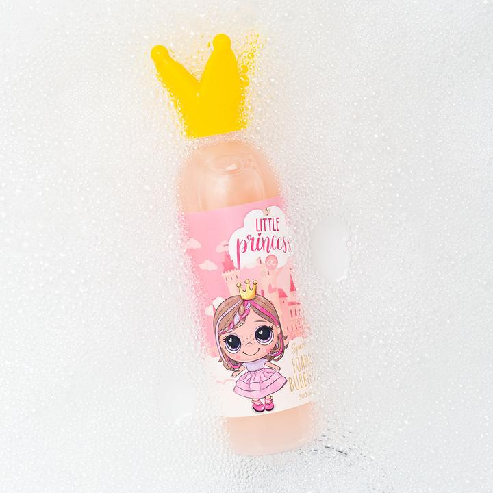 Produktbild Accentra Schaumbad LITTLE PRINCESS in Flasche mit Kronen-Dekoverschluss, 300ml, Duft: Strawberry Cheesecake (300 ml, Schaumbad)