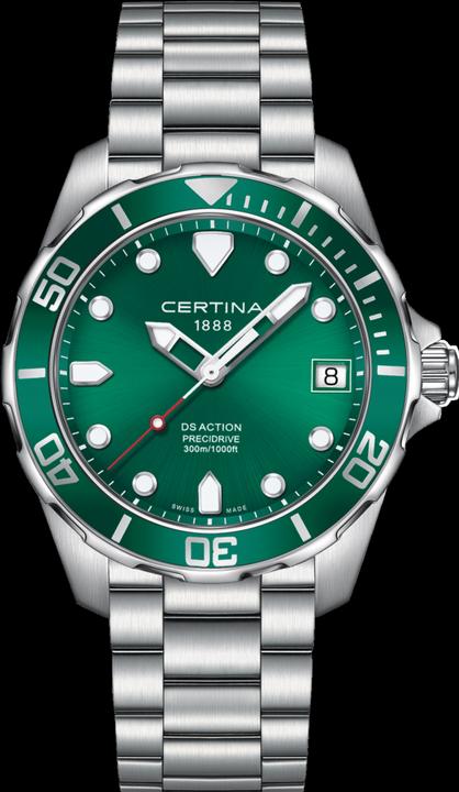 Actual product image Certina DS Action (Analogue wristwatch, Diving watch, Swiss made, 41 mm)