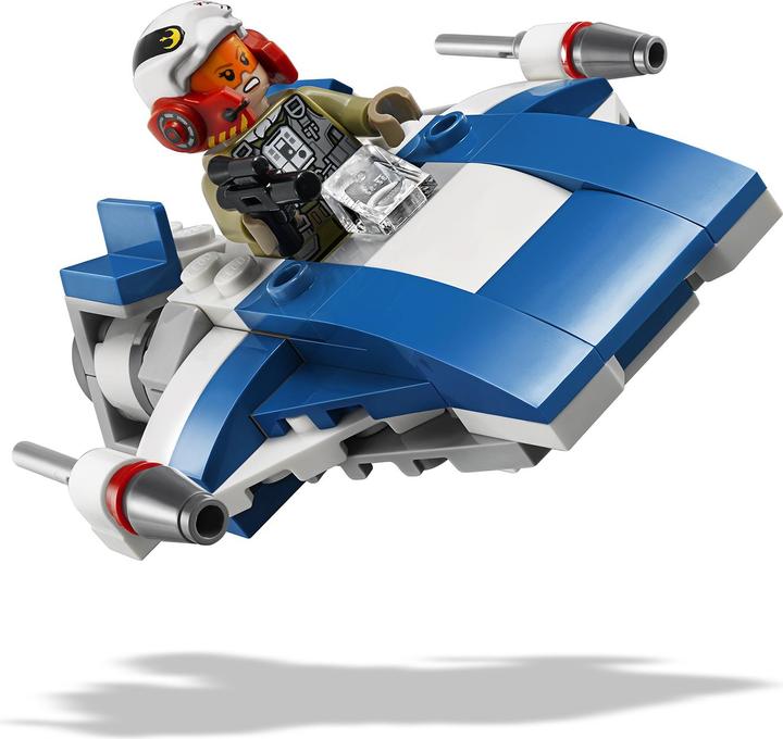 Produktbild LEGO A-Wing vs. Tie Silencer Microfighters (75196, LEGO Star Wars)