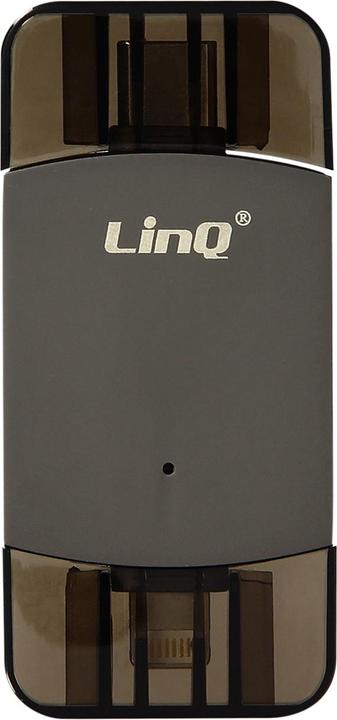 Actual product image LinQ USB-C and Lightning to USB jack adapter (USB, Lightning)