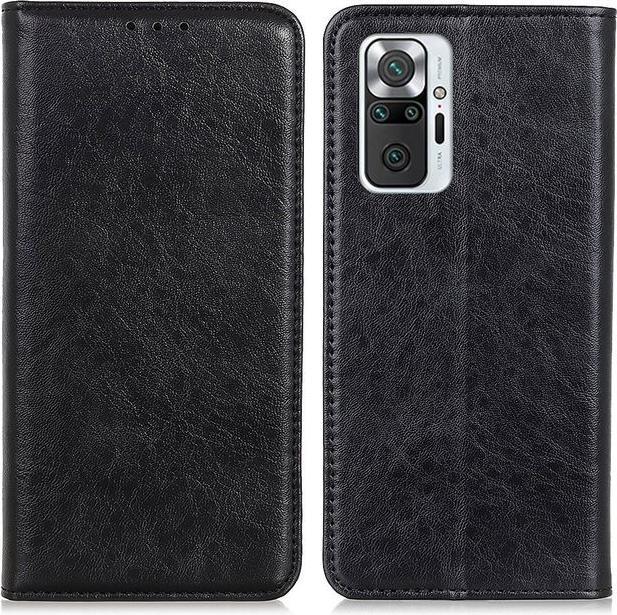 Immagine prodotto MU Classic Crazy Horse V serie di copertine di libri in pelle (Xiaomi Redmi Nota 10 Pro)
