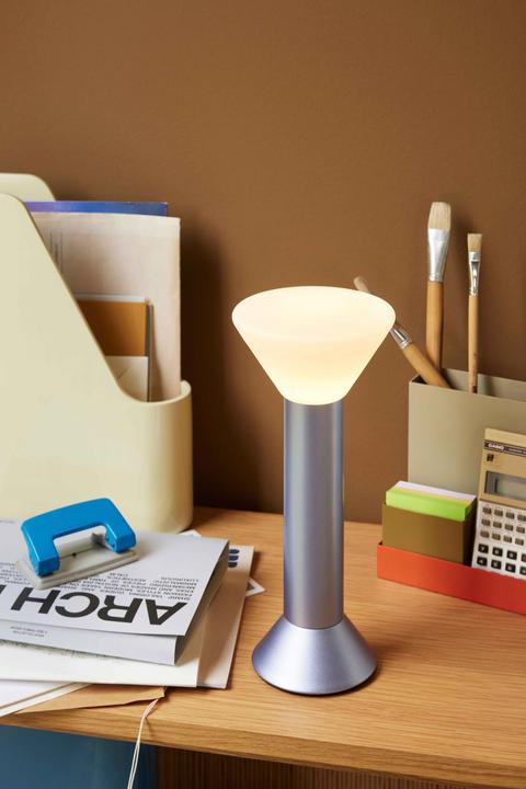 Produktbild Hübsch Flash Tragbare Lampe Metallic Purple