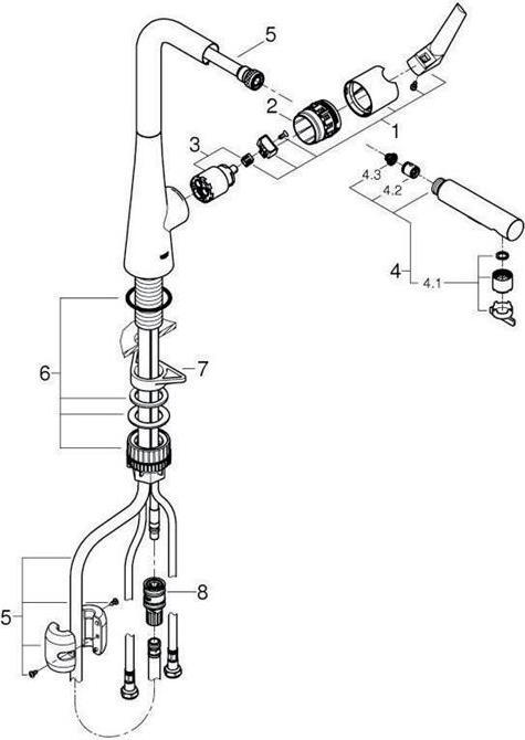 Produktbild Grohe Zedra Einhand-Spültischbatterie