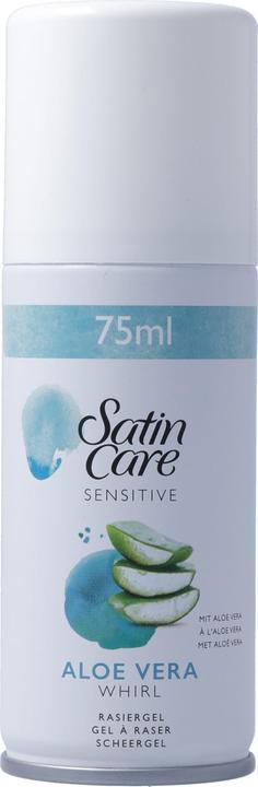 Actual product image Gillette Satin Care Sensitiv (75 ml, Shaving gel)