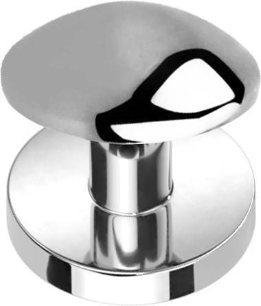 Produktbild Star Piercing Skin Diver silber mit Kuppel (ohne Messing, Titan G23)