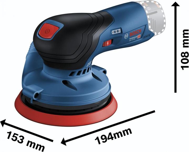 Produktbild Bosch Professional GEX 12V-125 (Exzenterschleifer)