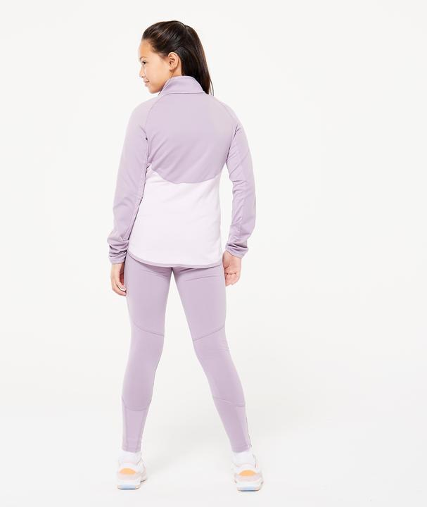 Actual product image Decathlon Tracksuit kids - S500 purple/white (6, 7, 8)