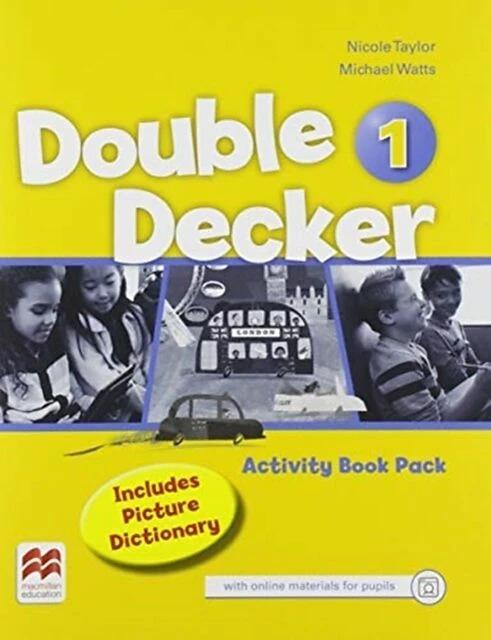 Image du produit Double Decker 1st Activity Book (Anglais, Nicole Taylor., Michael Watts, 2018)