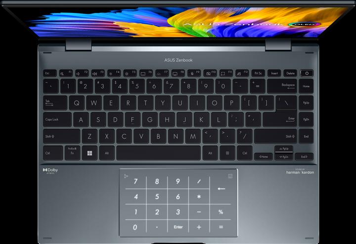ASUS ZenBook Flip OLED (14", Intel Core i7-1165G7, 16 GB, 1000 GB, CH)