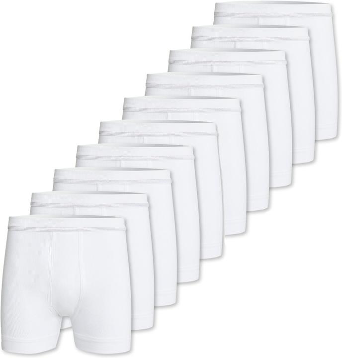 Conta 10er Pack Doppelripp Unterhose kurz mit Eingriff