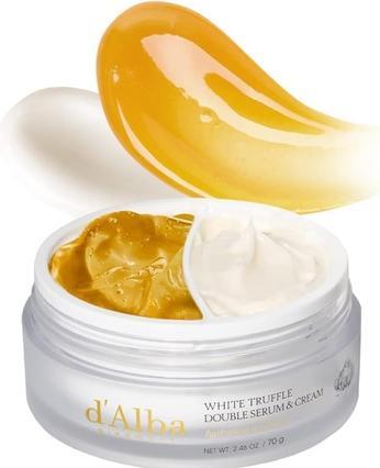 Produktbild d'Alba Italian White Truffle Double Serum & Cream Vegan Skincare 2-in-1 Face (70 ml)