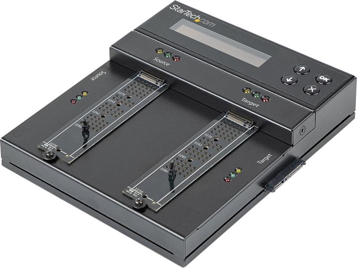 Produktbild StarTech com Selbständiger M.2 SATA & M.2 NVMe Duplikator und Löscher - SATA/SSD Festplatten klo