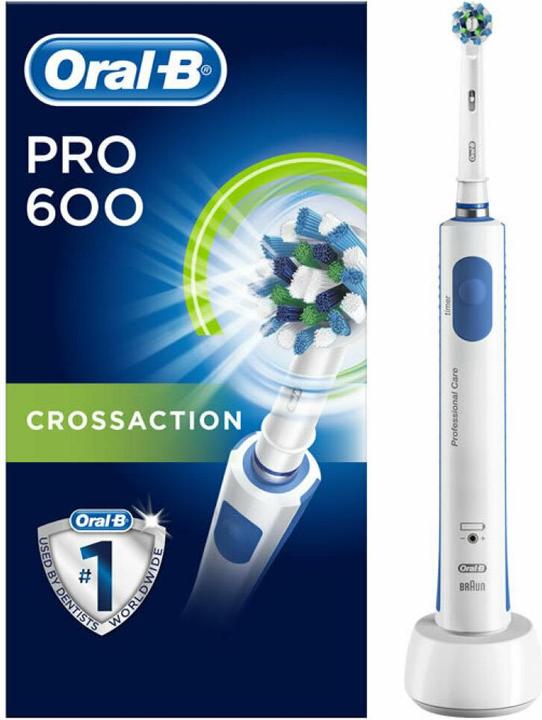 Actual product image Oral-B Pro 600 Cross Action (Oscillating toothbrush)